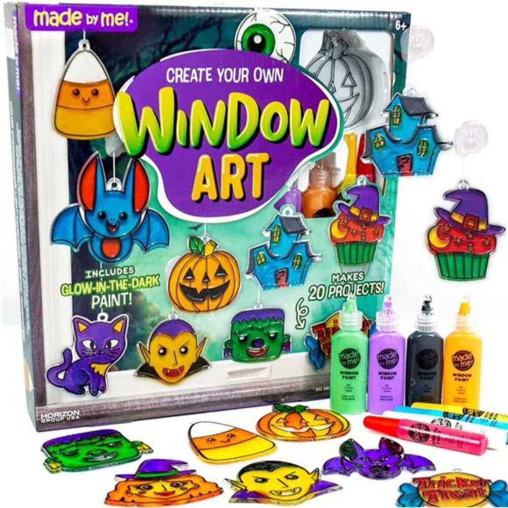Made by Me Create Your Own Halloween Window Art Halloween Decoration for Home